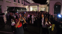 6 ölkədən Laçına gələn qonaqlar atəşfəşanlığı belə izlədilər – FOTO