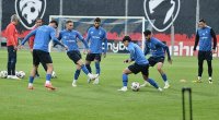 Millimiz Latviya ilə oyun üçün son məşqini keçirdi - FOTO