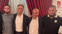 Həbib Nurməhəmmədov Mikayıl Cabbarov və Rəşad Nəbiyevlə bir arada – FOTO