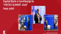 "Kapital Bank"ın tərəfdaşlığı ilə keçirilən “FINTEX SUMMIT 2025” başa çatıb