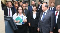 Ersin Tatar AzTU-nun Kitabxana İnformasiya Mərkəzi ilə tanış olub - FOTO