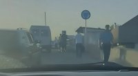 Xırdalan yolunda SƏKİ PROBLEMİ: Piyadalar həyatlarını riskə atırlar - VİDEO