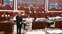 Qurbanqulu Berdiməhəmmədov Milli Məclisdə – FOTO