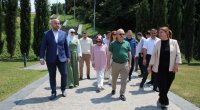 Türkiyəli səfir Quba Soyqırımı Memorial Kompleksini ziyarət etdi - FOTO