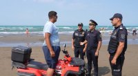 Polis çimərliklərdə vətəndaşlara bunu məsləhət görür - FOTO