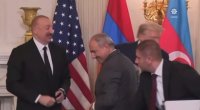 İlham Əliyev Paşinyana işarə etdi: "Qələmi götür" - VİDEO