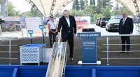 Gəncədə bazalt məhsullarının istehsalı müəssisəsinin təməli qoyuldu - FOTO/VİDEO