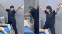 “Həkim”in çılpaq görüntülərini yaydığı qadın DANIŞDI - VİDEO