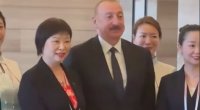 İlham Əliyevin Çində hotel əməkdaşları ilə səmimi VİDEOSU