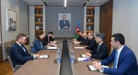 Ceyhun Bayramov Aİ nümayəndəliyinin yeni təyin olunmuş rəhbərini QƏBUL ETDİ - FOTO