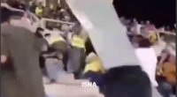 Stadionun damından qopan parça azarkeşin başına düşdü – ANBAAN VİDEO