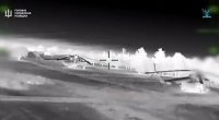 Ukrayna kəşfiyyatından ŞOK ƏMƏLİYYAT: Krımda 3 helikopter və radar məhv edildi - VİDEO