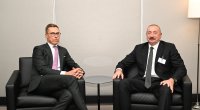 Prezident BMT-nin Nyu-Yorkdakı mənzil-qərargahında Aleksandr Stubb ilə görüşdü - FOTO