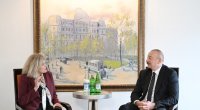 İlham Əliyev Nyu-Yorkda “Franklin Templeton” şirkətinin prezidenti ilə görüşüb - FOTO