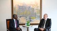 İlham Əliyev Nyu-Yorkda “Global Infrastructure Partners” şirkətinin təsisçisi ilə görüşüb - FOTO