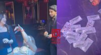 Ayselin əri rəqqasəni dollar YAĞIŞINA TUTDU - VİDEO