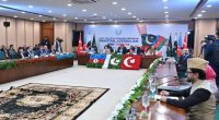 Azərbaycan-Pakistan-Türkiyə parlament sədrlərinin görüşü KEÇİRİLDİ - FOTO