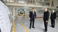 Prezident Sabirabadda toxum istehsalı müəssisəsində - FOTO