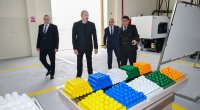 Prezident Sabirabadda su filtrlərinin istehsalı müəssisəsində – FOTO