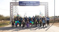 Cocuq Mərcanlıdan Cəbrayıl şəhərinə məktəblilərin ZƏFƏR YÜRÜŞÜ - FOTO
