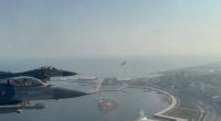 Türkiyə MN Bakıda hərbi paradda F-16-dan çəkilmiş görüntülərı yaydı - VİDEO