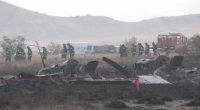 Təyyarənin qəzaya uğradığı ərazidə son vəziyyət – VİDEO