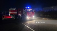Naxçıvanda yanacaqdoldurma məntəqəsində yanğın oldu - FOTO/VİDEO