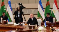 İlham Əliyev Mərkəzi Asiya Dövlət Başçılarının iclasında çıxış etdi
