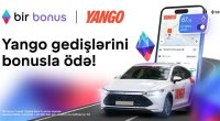 Taksi ödənişlərinizi Bir Bonus-la edin, pulunuz cibinizdə qalsın