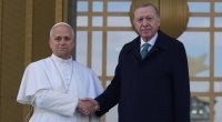 Ərdoğan Ankarada Roma Papasını belə qarşıladı - VİDEO