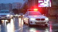 Polis yağışlı hava ilə əlaqədar gücləndirilmiş iş rejiminə keçdi - FOTO/VİDEO