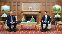 Əli Əsədov Aşqabadda Sərdar Berdiməhəmmədov ilə görüşdü – FOTO