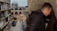Hələbdə terrorçuların gizli tunellərinin görüntüləri yayıldı - VİDEO