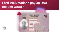 Rəsmi sənədlərini sosial şəbəkələrdə paylaşanlara XƏBƏRDARLIQ