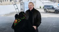Ağdərənin yaşlı sakini Prezidenti belə QARŞILADI: &ldquo;Sənin boyuna qurban&rdquo; - VİDEO