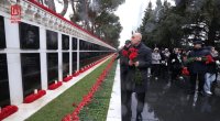 Emin Əmrullayev Şəhidlər xiyabanını ziyarət etdi - FOTO