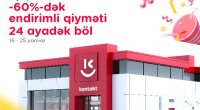 Beyləqanda &ldquo;Kontakt&rdquo; dövrü başladı: AÇILIŞA ÖZƏL 60%-DƏK ENDİRİMLƏR