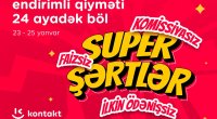 &ldquo;Kontakt&rdquo;dan &ldquo;Super şərtlər&rdquo;: KOMİSSİYASIZ, FAİZSİZ, İLKİN ÖDƏNİŞSİZ