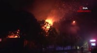 Bursada fabrik yanır - VİDEO