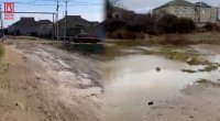 Sabunçu sakinləri yağışdan çıxıb yağmura yox, palçığa düşürlər &ndash; VİDEO