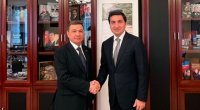 Hikmət Hacıyev Türkmənistan səfiri ilə GÖRÜŞDÜ: Nələr müzakirə edildi?