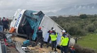 Antalyada sərnişin avtobusu aşdı - 8 ölü, 26 yaralı var - VİDEO