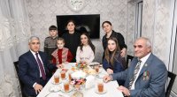 Leyla Əliyeva və Alena Əliyeva Natiq Qasımovun ailəsini ziyarət edib - FOTO