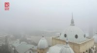 Bu dəqiqələrdə Bakı: Dumandan göz-gözü görmür - FOTO