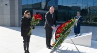 Prezident və birinci xanım Xocalı Soyqırımı Memorialının açılışında - FOTO/VİDEO