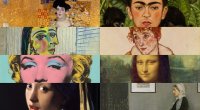 Dünya təsviri sənətində məşhur qadın obrazları - FOTO