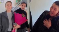 Xoşqədəm Hidayətqızı sığınacağa yerləşdirdiyi qadını ziyarət etdi - VİDEO