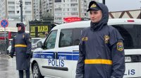 İntensiv yağıntılarla əlaqədar əlavə polis naryadları xidmətə cəlb olundu &ndash; VİDEO
