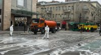 Güclü yağışdan sonra Bakı küçələri yuyuldu &ndash; FOTO