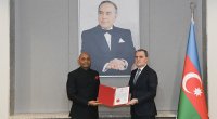 Ceyhun Bayramov Hindistanın yeni səfirini qəbul etdi &ndash; FOTO